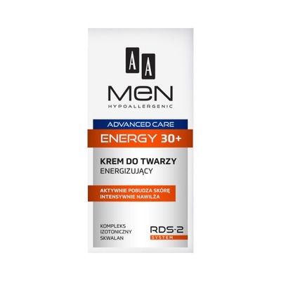 AA Men Advanced Care Energy 30+ Krem do twarzy ene