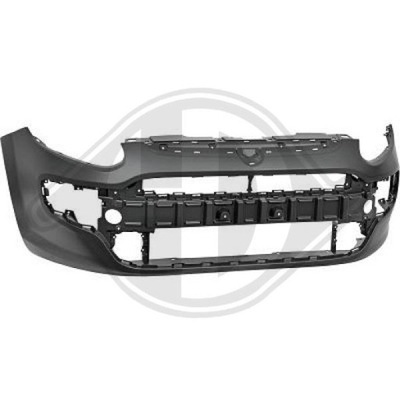 Бампер do fiat punto evo 09-11 фото №1