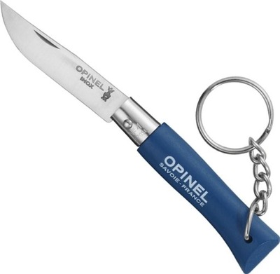 nóż brelok - składany nóż OPINEL 04 niebieski