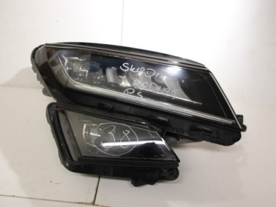 Skoda kodiaq 566 лампа full led права 566941016e фото №1