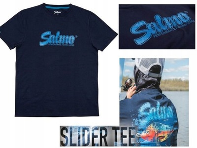 KOSZULKA WĘDKARSKA SALMO SLIDER TEE T-SHIRT # XL