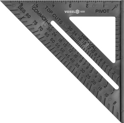 KĄTOWNIK CIESIELSKI 180 MM DO KROKWI VOREL 18530