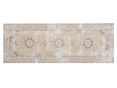 Orientalny dywan 60 x 180 cm beżowy