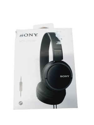 Słuchawki nauszne Sony MDR-ZX110AP JAK NOWE!