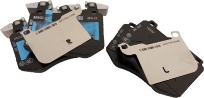 Тормозные колодки тормозные p mercedes glc w253 фото №1