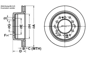 Ate 24.0118-0709.1 диск тормозная фото №1