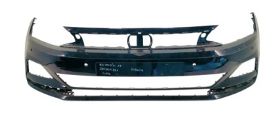 Vw polo vi 6 2017- бампер передний перед 2g0807221 4xpdc фото №1