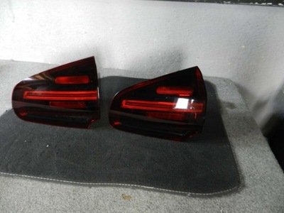 Porsche cayenne 7p5 lift 14- лампа led кришка багажника права фото №1