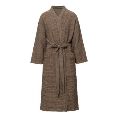 Rento Bath robe Kenno L/XL black/beige