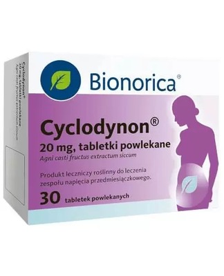 Cyclodynon 20 mg 30 tabletek powlekanych