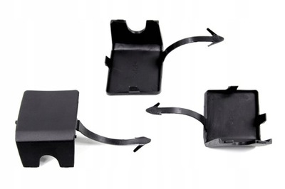 Заглушка фаркоп бампера перед peugeot partner iii фото №1