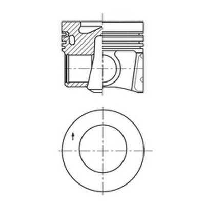 PISTÓN KOLBENSCHMIDT 41708600  