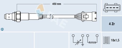 FAE 77165 SONDA LAMBDA  