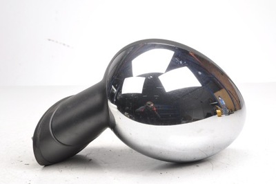 Mini r56 зеркало левая хром 3 pin uk фото №1