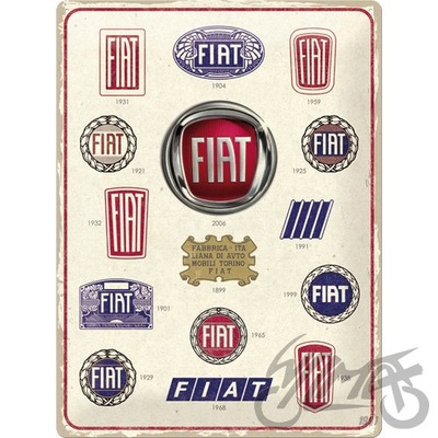 PLACA PLAKAT 30X40 FIAT EVOLUTION 23297  