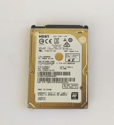 Dysk twardy HGST 2.5 HDD 1TB SATA III 2,5"