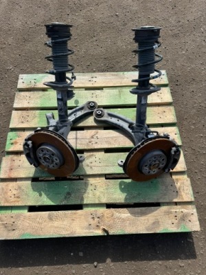 Поворотный кулак амортизатор рычаг volkswagen tiguan 5na фото №1