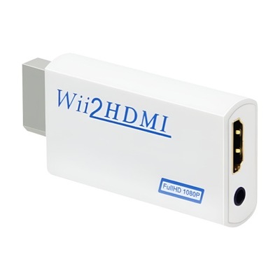Wii nintendo na HDMI + AUDIO KONWERTER przejściówka