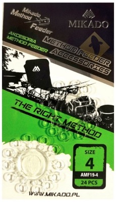 Gumki do Pelletu Przynęt Mikado Method Feeder 4mm