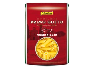 MAKARON RURKI KARBOWANE PENNE RIGATTE SEMOLINA 600G PRIMO GUSTO WŁOSKI