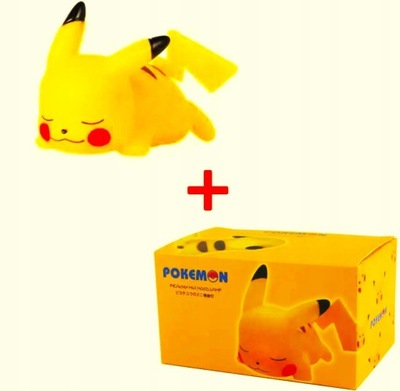 KONSOLA PIKACHU POKEMON GRA ELEKTRONICZNA ANTYSTRESOWA 80 POZIOMÓW