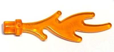 LEGO PŁOMIEŃ STRUMIEŃ OGNIA TRANS ORANGE NR. 6126b ZA 2 SZT