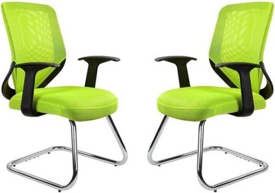Fotel Stacjonarny SAYAMA Zielony KinMeb Krzesło