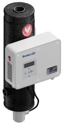 Zaawansowany dogrzewacz układu c.o. Elterm Bosman LED 8 kW 230/ 400V
