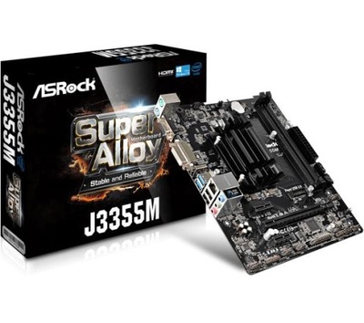 Płyta główna ASrock J3355M ze scalony z procesorem