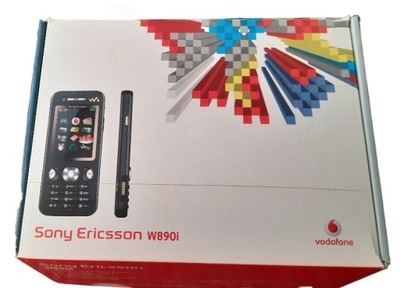 Sony Ericsson W890i NOWY Telefon Komórkowy Czarny Nie wielki Nowy Oryginał