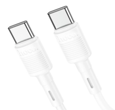 KABEL USB-C DO USB-C 60W 3A 1M BIAŁY HOCO X83 VICTORY