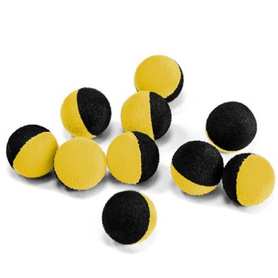 THE END ZIG RIG czarno-żółte Delphin 10szt. 15mm