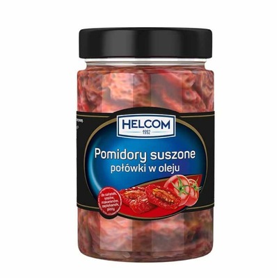 Pomidory Helcom suszone połówki w oleju 650 g