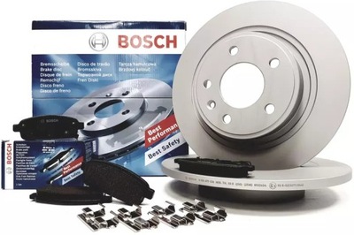 2× BOSCH DISQUES DE FREIN ARRIÈRE 0 986 479 646 + BOSCH 0 986 494 634 COMPLET DE SABOTS DE FREIN HAMULCOWYCH, FREINS TARCZOWE - milautoparts-fr.ukrlive.com