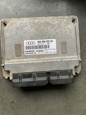 Audi a3 8p бортовий комп'ютер двигуна 06a906033ds фото №1