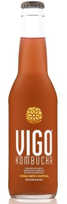 KOMBUCHA Z YERBĄ MATE BEZGLUTENOWA BIO 330 ml - VI