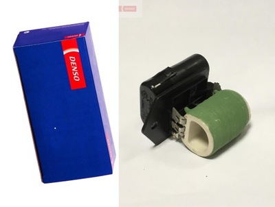 Denso drs20008 резистор предварительный, двигатель электрический вентилятора радиатора фото №1