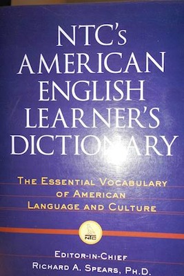 NTC's AMERICAN ENGLISH LEARNER'S DICTIONARY