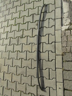 1 mercedes w140 молдинг прокладка скло задня захист скло задня фото №1