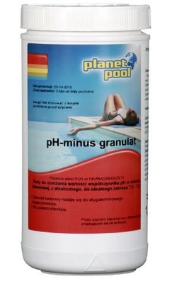 Ph minus do basenu granulat 1,5kg