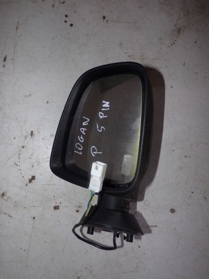 Зеркало правое/левое dacia logan i 5pin фото №1