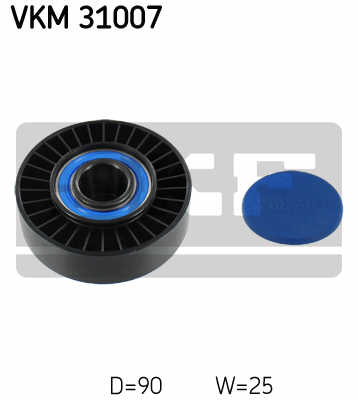 РОЛИК НАПРАВЛЯЮЩАЯ PK SKF VKM 31007 VKM31007