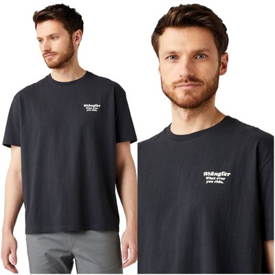 WRANGLER WWYG TEE MĘSKI T-SHIRT KOSZULKA LOGO M