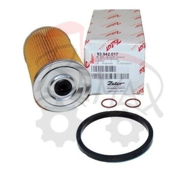 LINER FILTER FUEL SEALS ZETOR 931260 SET  