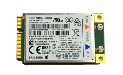 MODEM WWAN F5521gw ERICSSON 04W3767