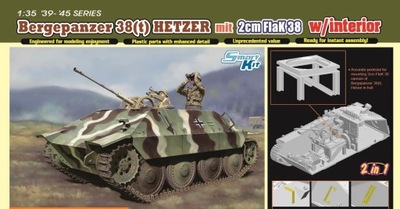 Dragon-6399 Jagdpanzer 38 mit 2cm FlaK 38