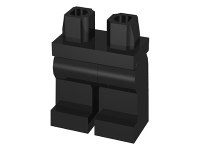 LEGO GARDEROBA - NOGI Black / czarny 970c00 NOWY