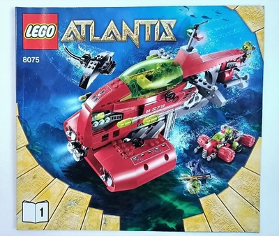 LEGO Atlantis 8075 Transportowiec Neptun