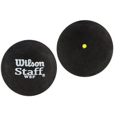 Piłki do squasha WILSON STAFF 1 kropka żółta