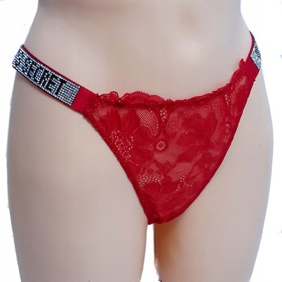 Victoria's Secret stringi damskie Brazyliany L